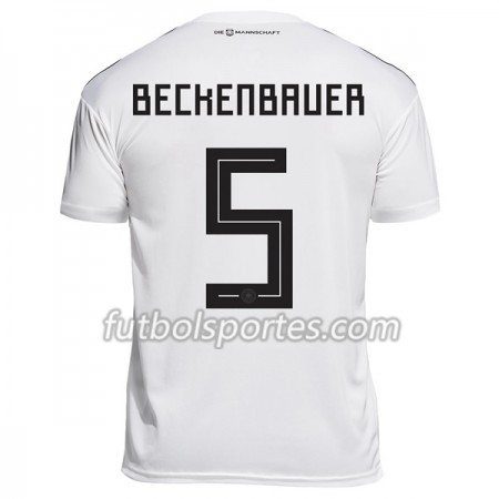 Camisetas Alemania Beckenbauer 5 Primera Equipacion Mundial 2018
